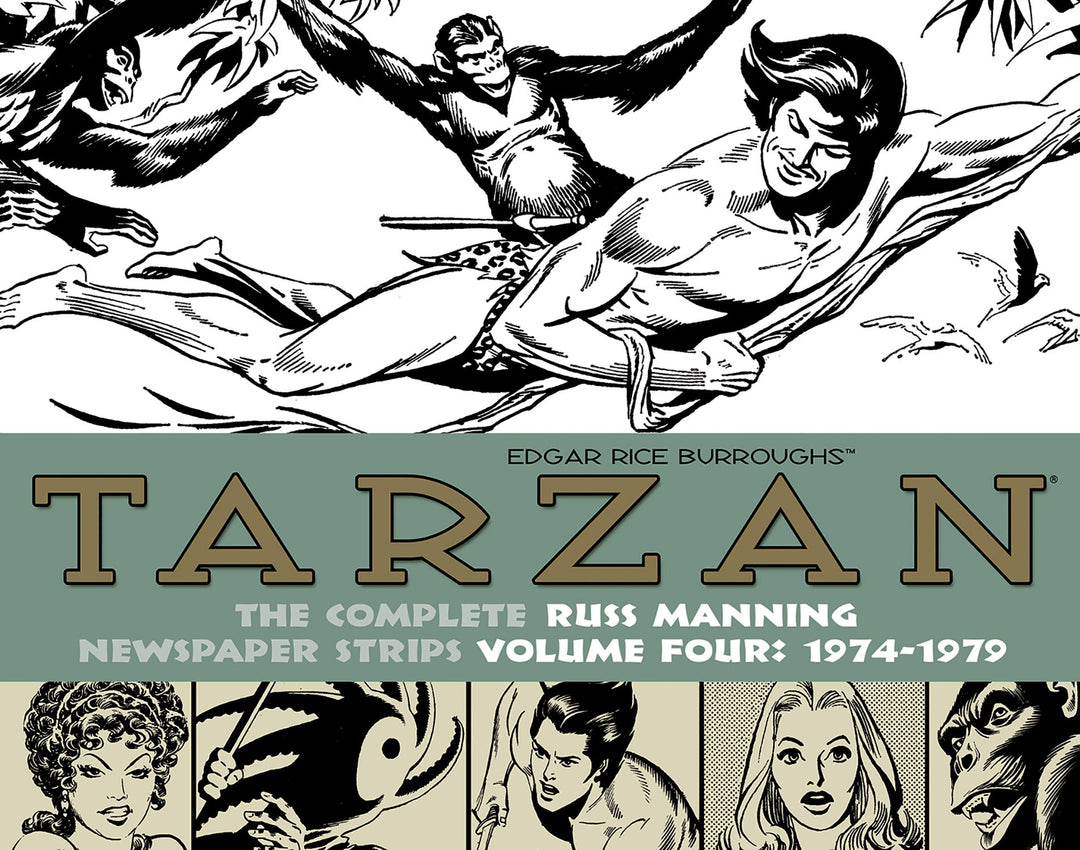 Tarzan: The Complete Russ Manning Newspaper Strips Volume 4: 1974-1979