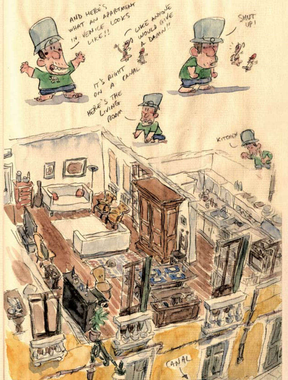 The Venice Chronicles - Signed with a Drawing