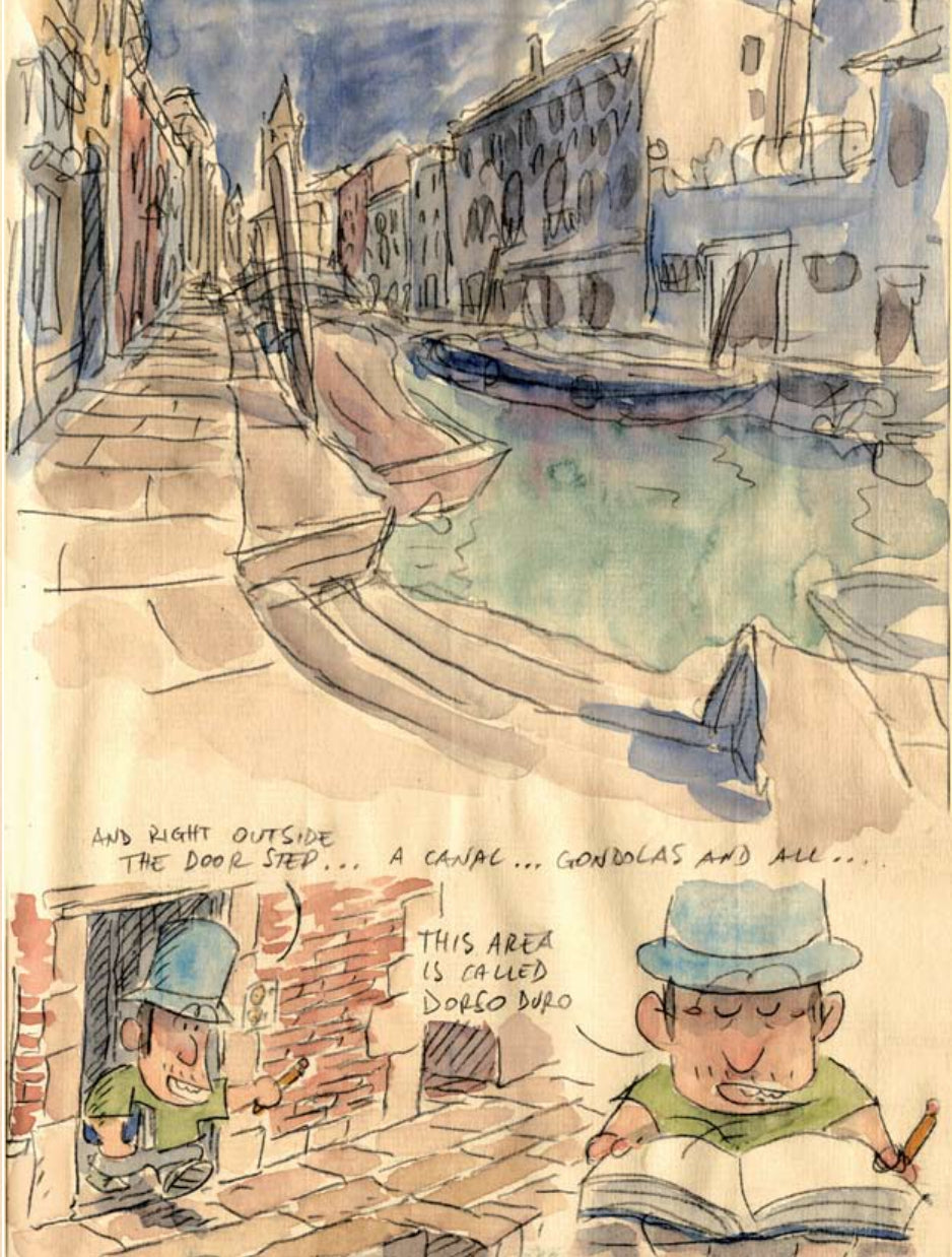 The Venice Chronicles - Signed with a Drawing