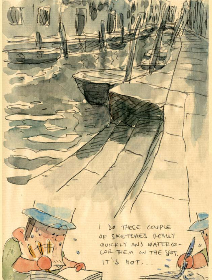 The Venice Chronicles - Signed with a Drawing