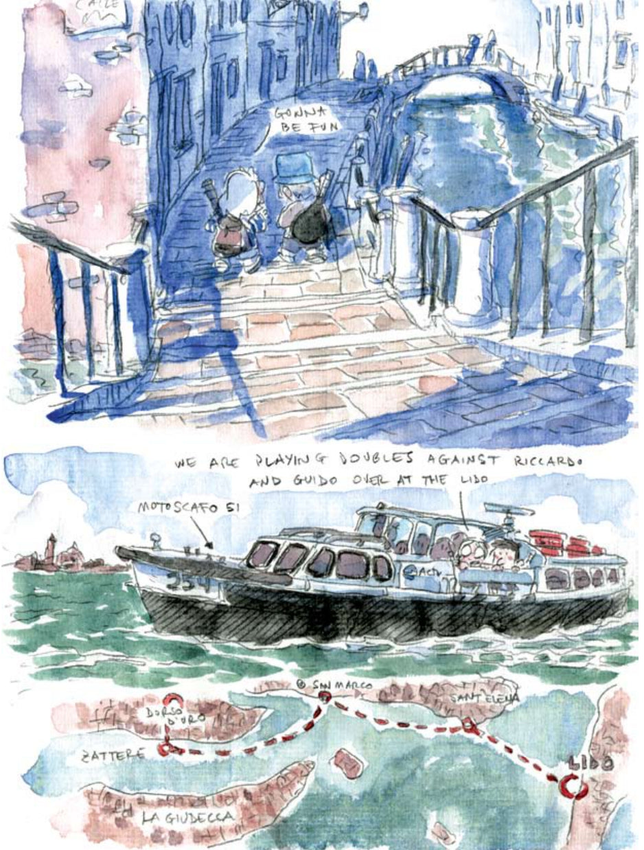 The Venice Chronicles - Signed with a Drawing