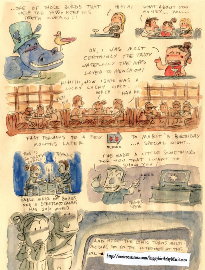 The Venice Chronicles - Signed with a Drawing