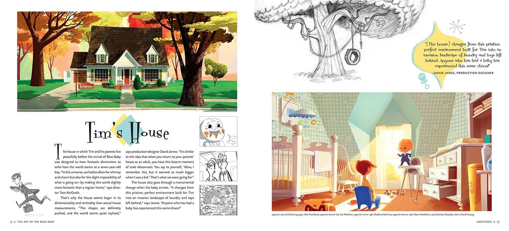 Art of Dreamworks The Boss Baby: Family Business