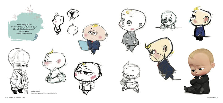 Art of Dreamworks The Boss Baby: Family Business