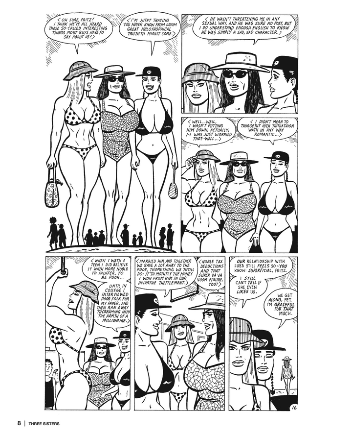 Three Sisters: A Love and Rockets Book