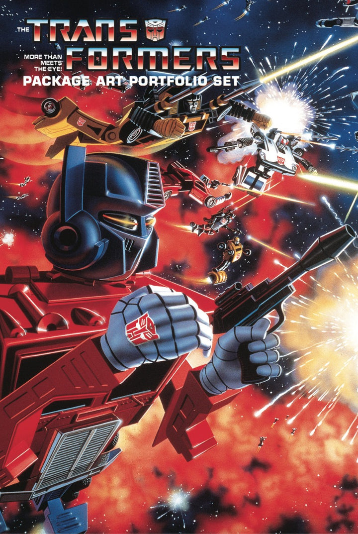 The Transformers Package Art Portfolio Set