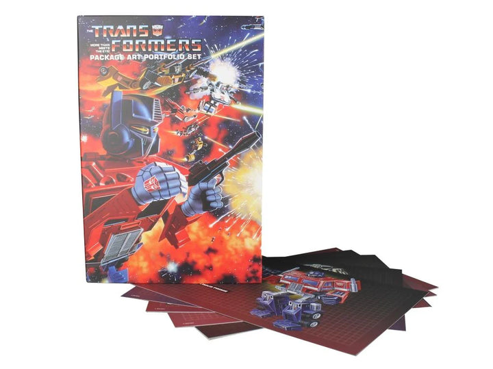 The Transformers Package Art Portfolio Set