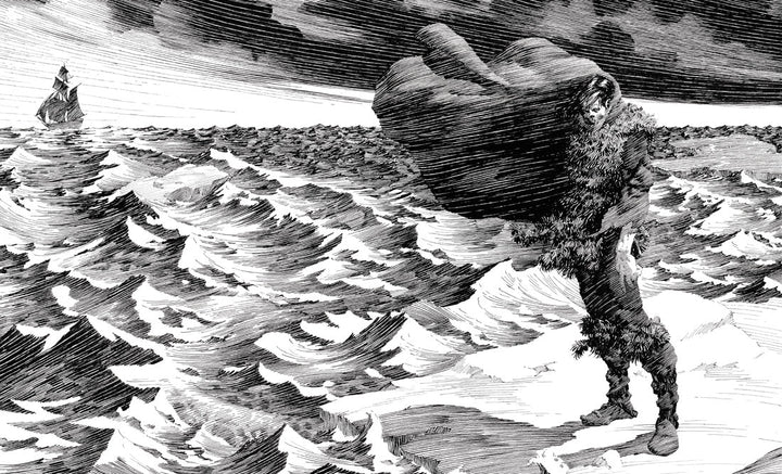 Frankenstein "Lost in Darkness and Distance" Artist Edition - Limited Edition Print