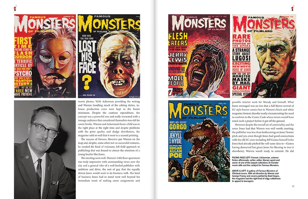 The Illustrated History of Warren Magazines Revised and Expanded Edition - Illustrators Quarterly Special