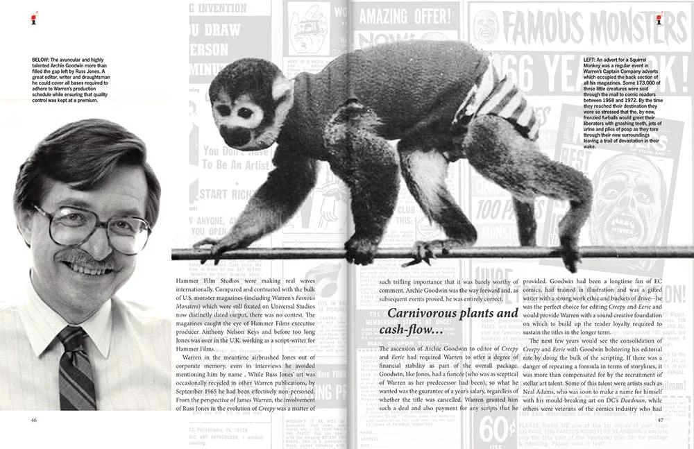 The Illustrated History of Warren Magazines Revised and Expanded Edition - Illustrators Quarterly Special