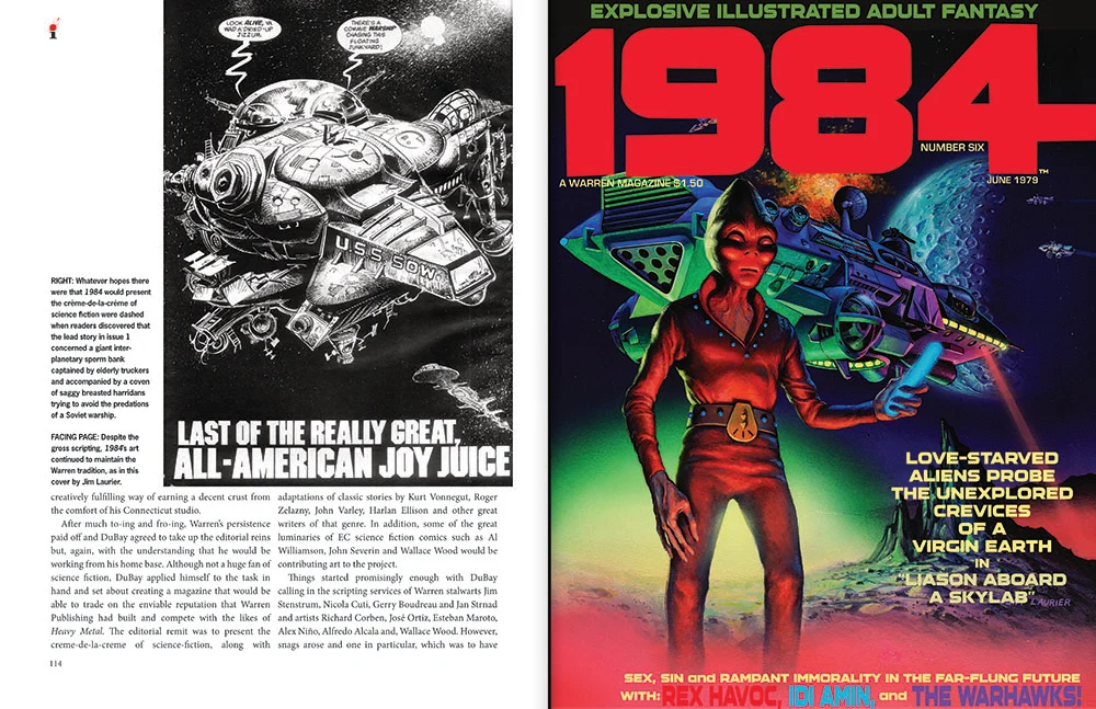 The Illustrated History of Warren Magazines Revised and Expanded Edition - Illustrators Quarterly Special