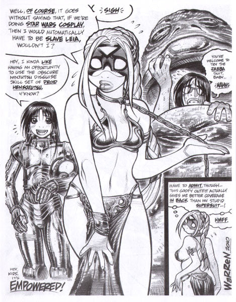 Adam Warren's Empowered: Extra Sketchiness - Signed
