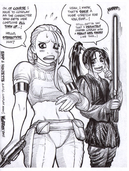 Adam Warren's Empowered: Extra Sketchiness - Signed