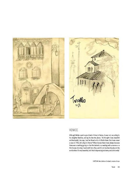 Orson Welles Portfolio: Sketches and Drawings from the Welles Estate