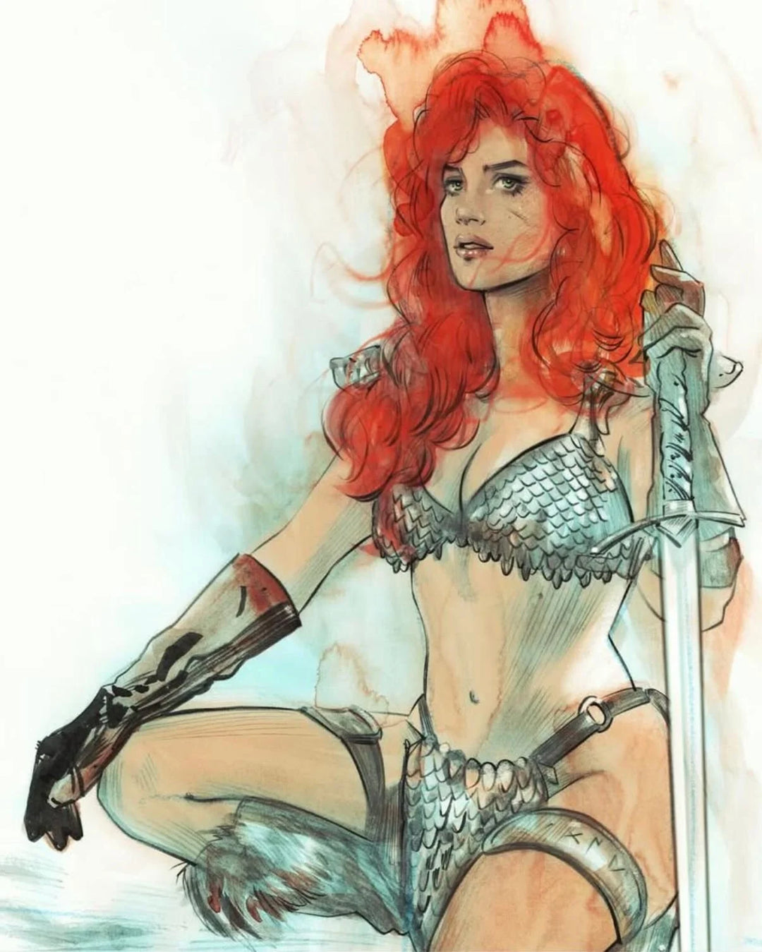 Ghost Orchid - Signed & Numbered with a Remarque