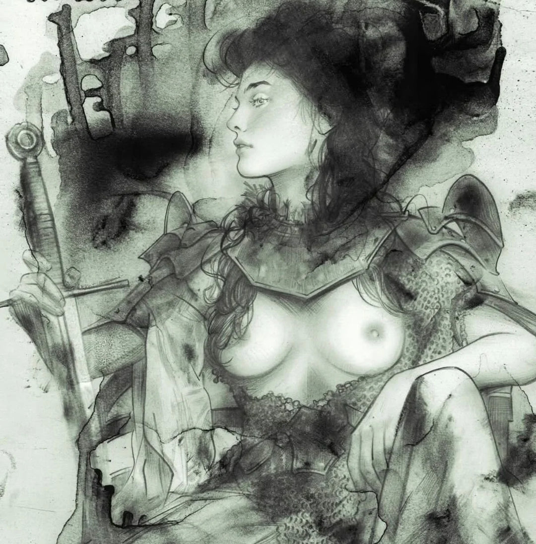 Ghost Orchid - Signed & Numbered with a Remarque