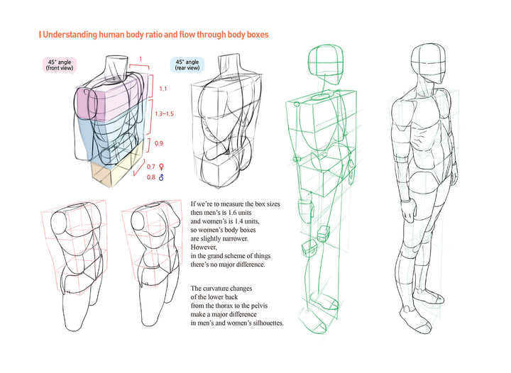 Line Drawing Technique By Rockhe Kim (English Ver.) Set