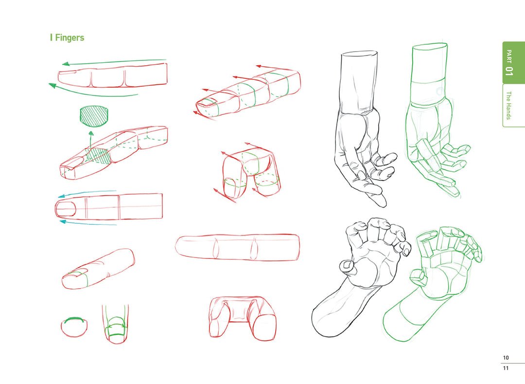 Line Drawing Technique By Rockhe Kim (English Ver.) Set