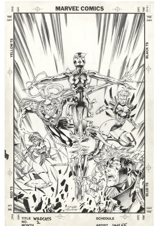 Jim Lee DC Legends Artist's Edition