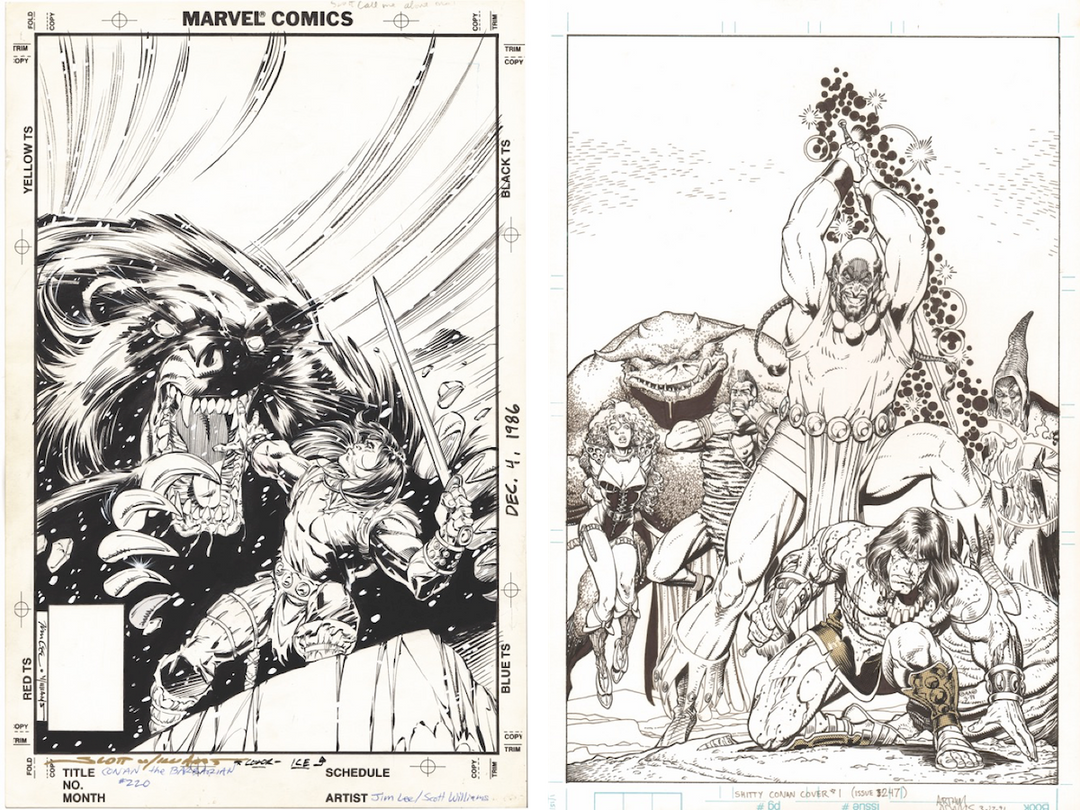 Conan the Barbarian Colossal Edition - John Buscema Cover