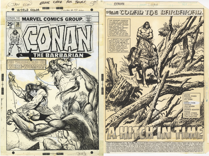 Conan the Barbarian Colossal Edition - Barry Windsor-Smith Cover