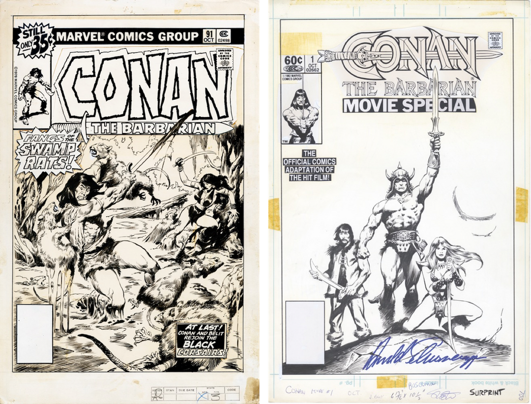 Conan the Barbarian Colossal Edition - Barry Windsor-Smith Cover