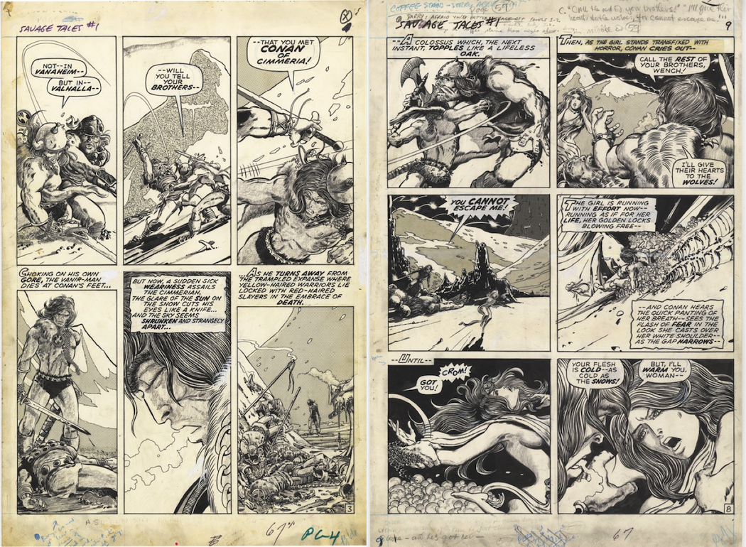 Conan the Barbarian Colossal Edition - John Buscema Cover