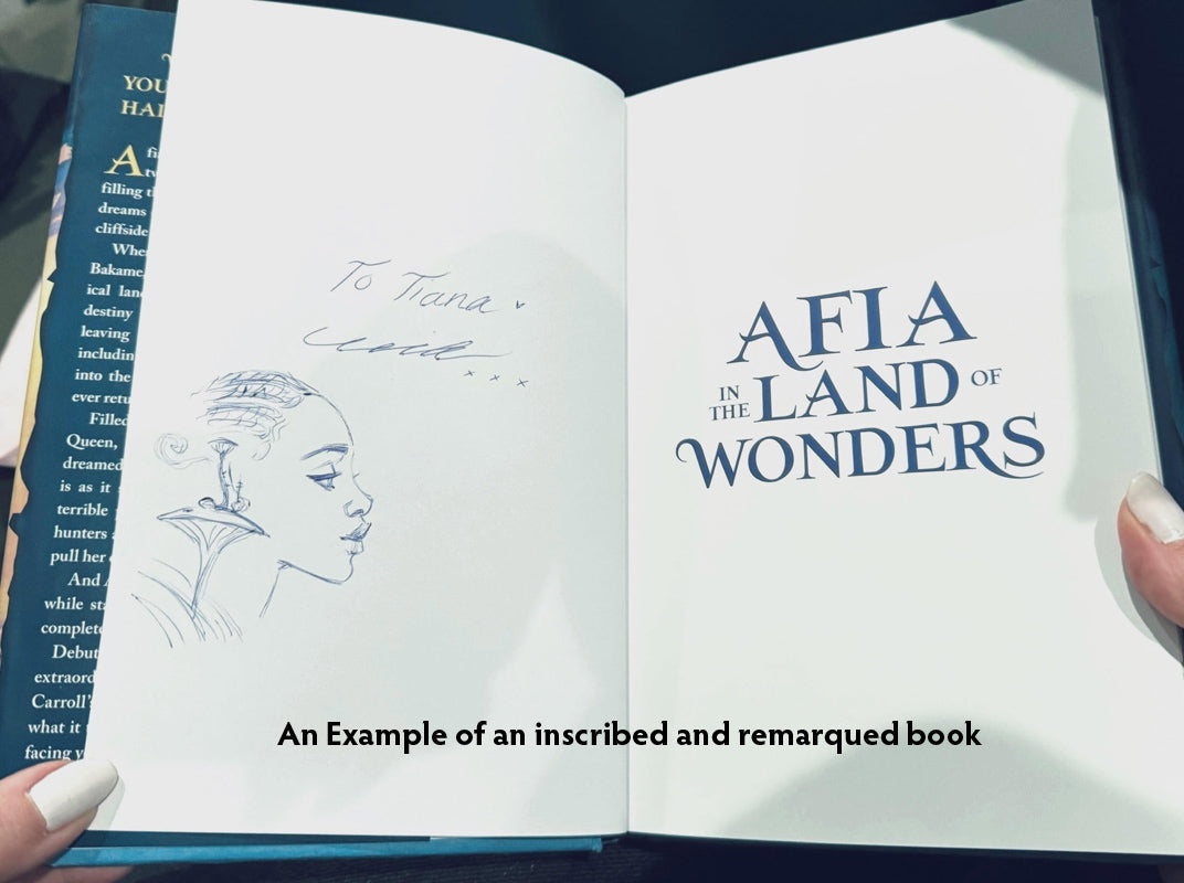 Afia in the Land of Wonders - Signed with a Drawing - Pre-Order