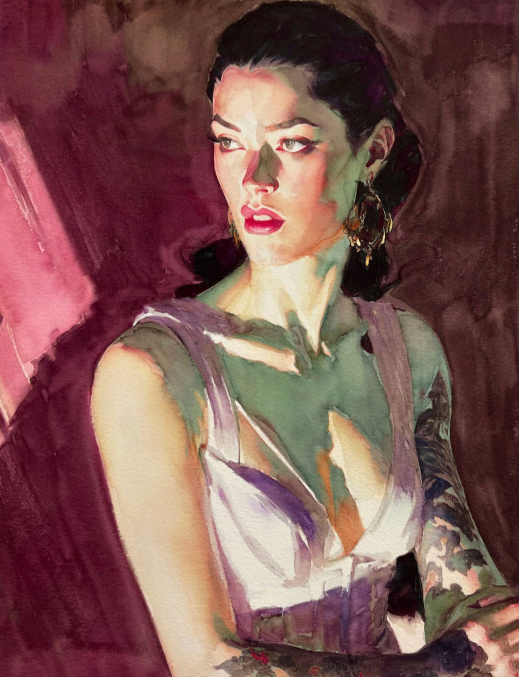 Brian Haberlin's Book of Watercolor Paintings II - Signed
