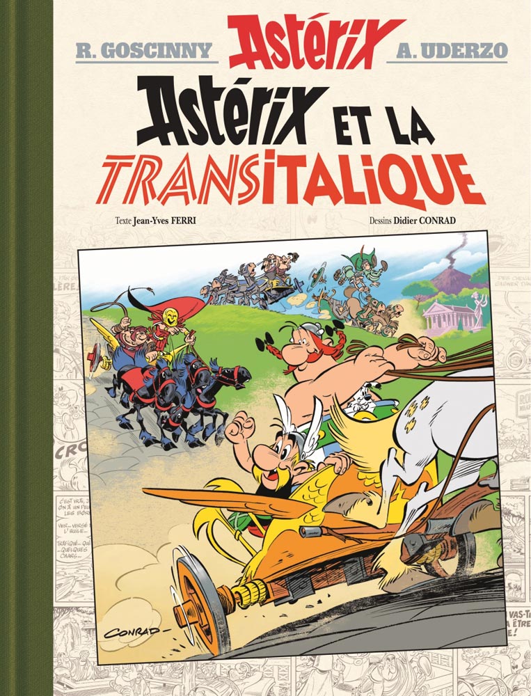 Asterix 37 - Astérix et la Transitalique - Edition Luxe - Deluxe Gift Edition