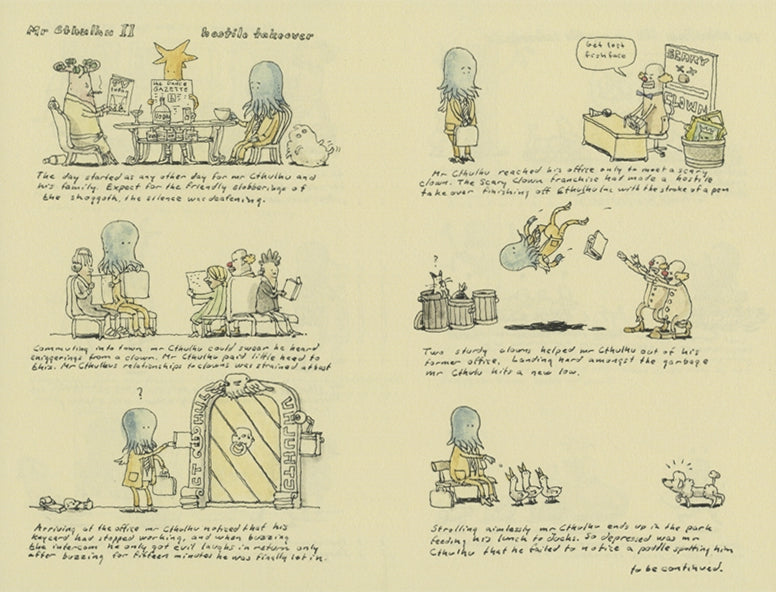 The Second in Line - From the Sketchbooks of Mattias Adolfsson - Signed with a Drawing