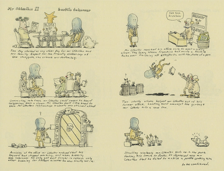 The Second in Line - From the Sketchbooks of Mattias Adolfsson - Signed with a Drawing