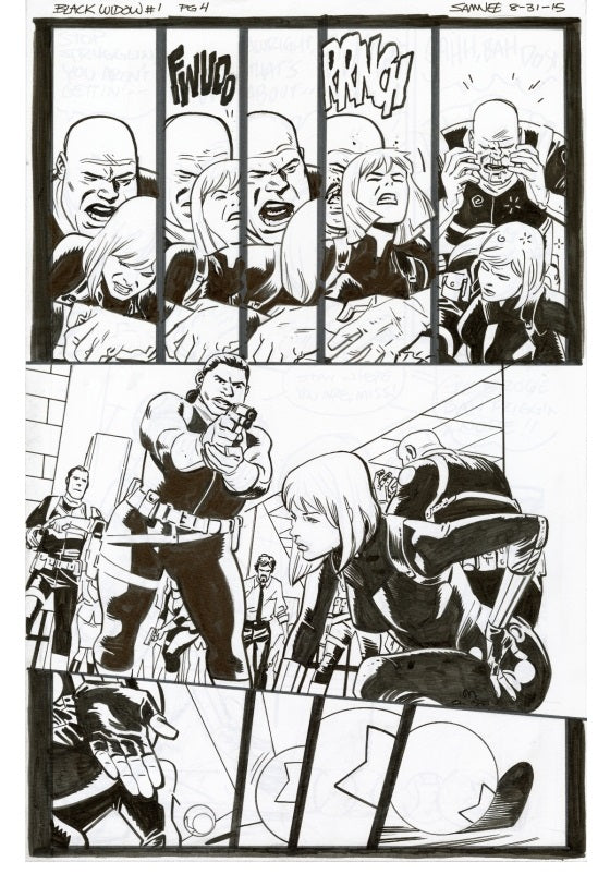 Chris Samnee's Black Widow Artist's Edition