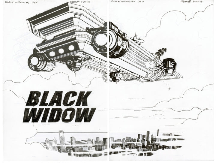 Chris Samnee's Black Widow Artist's Edition