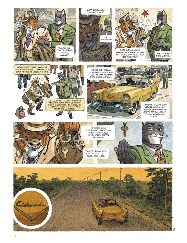 Blacksad: Amarillo - Signed by the Artist