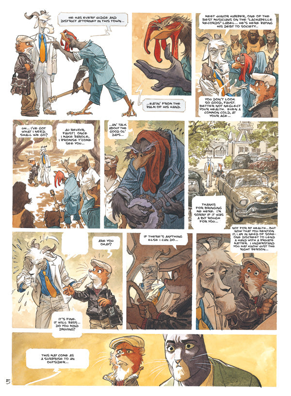 Blacksad: A Silent Hell - Signed by the Artist