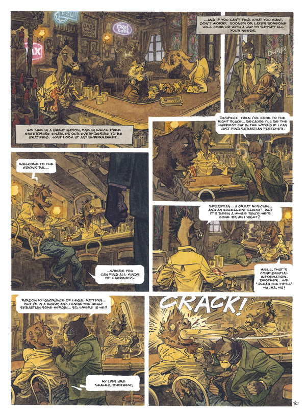 Blacksad: A Silent Hell - Signed by the Artist