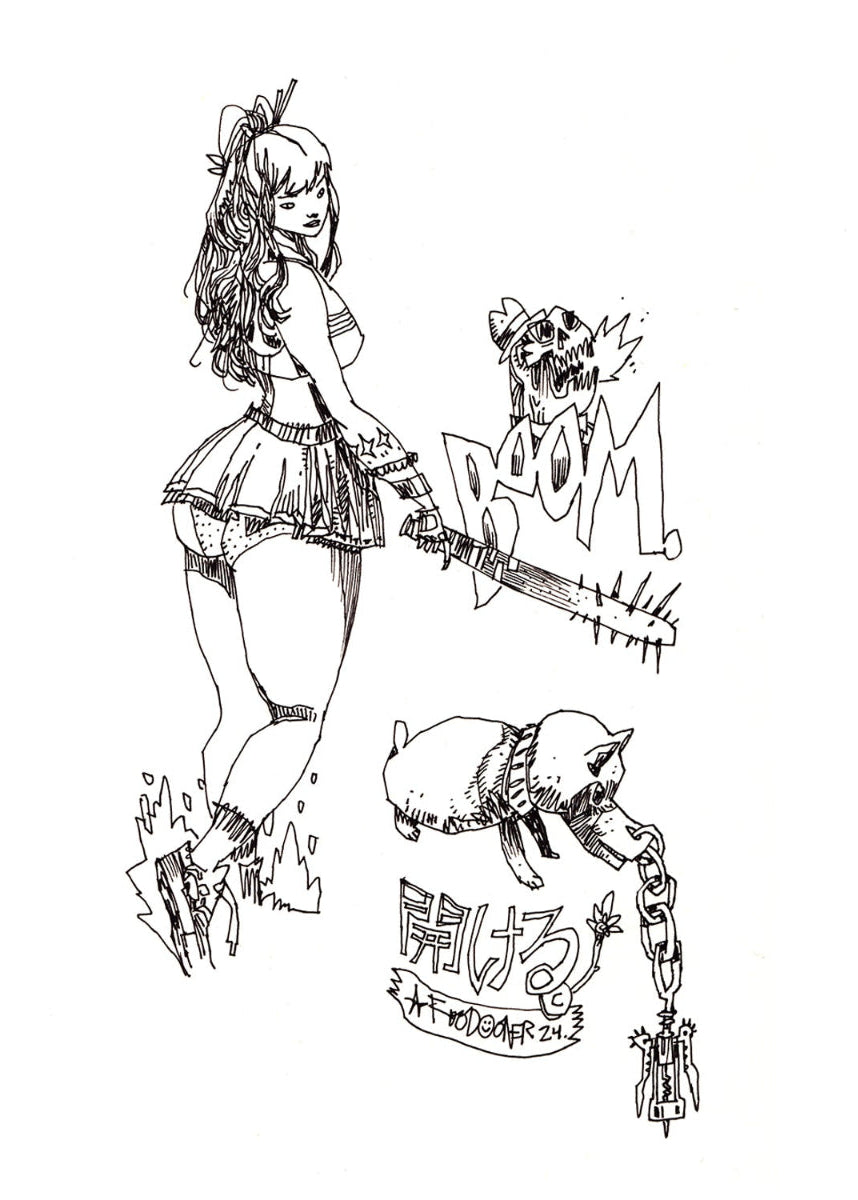 Ballpoint Slayer Vol. 1 - Signed & Remarqued