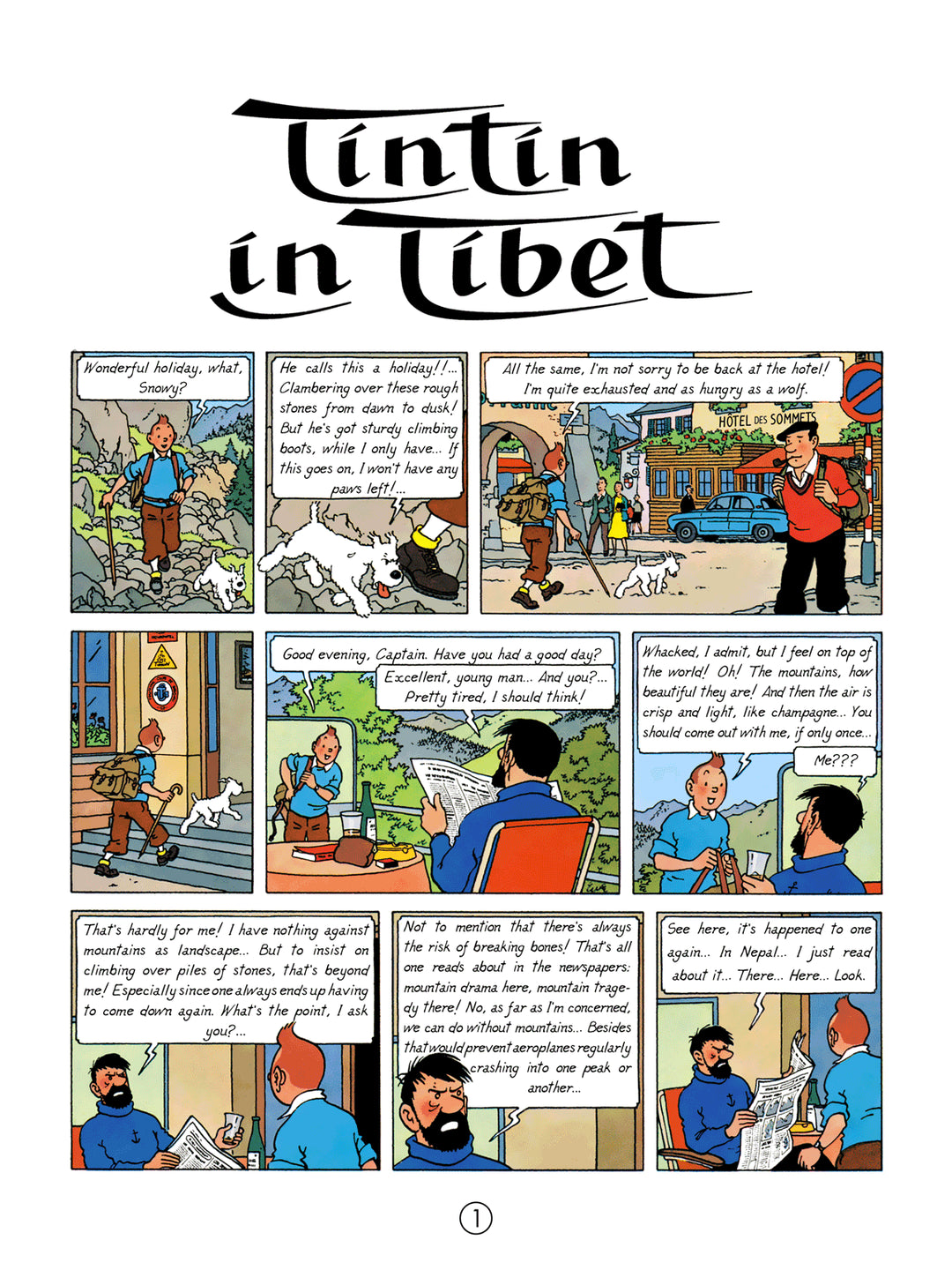 Tintin in Tibet - The Adventures of Tintin