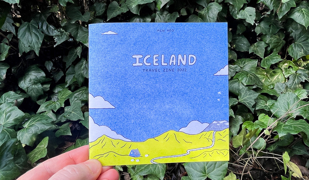 Iceland Travel Zine by Min Heo