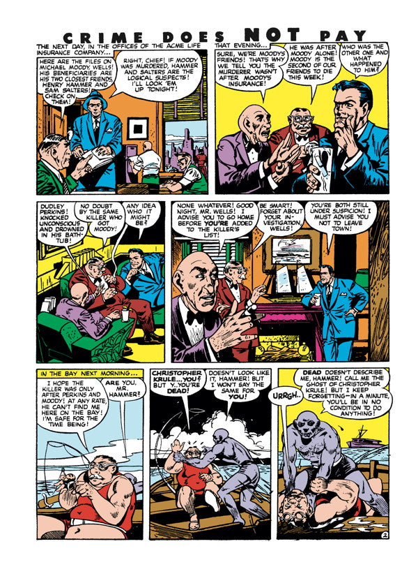 Crime Does Not Pay Archives Vol. 8