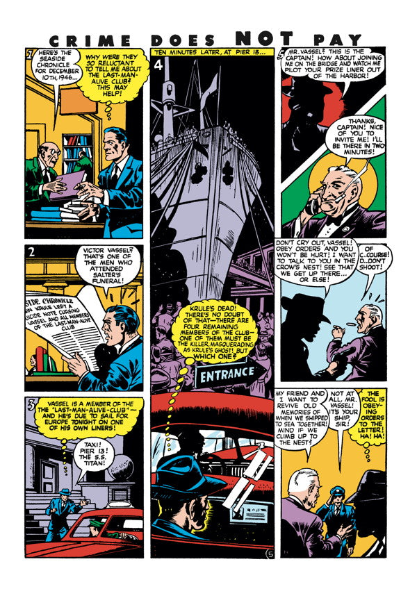 Crime Does Not Pay Archives Vol. 8