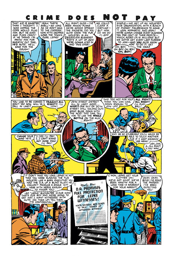 Crime Does Not Pay Archives Vol. 9