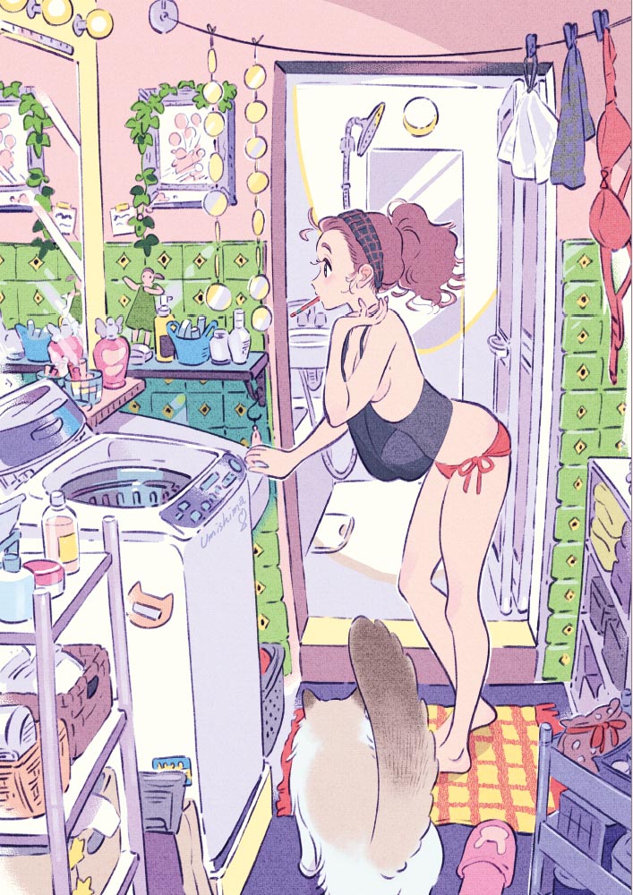 Rooms: An Illustration and Comic Collection by Senbon Umishima