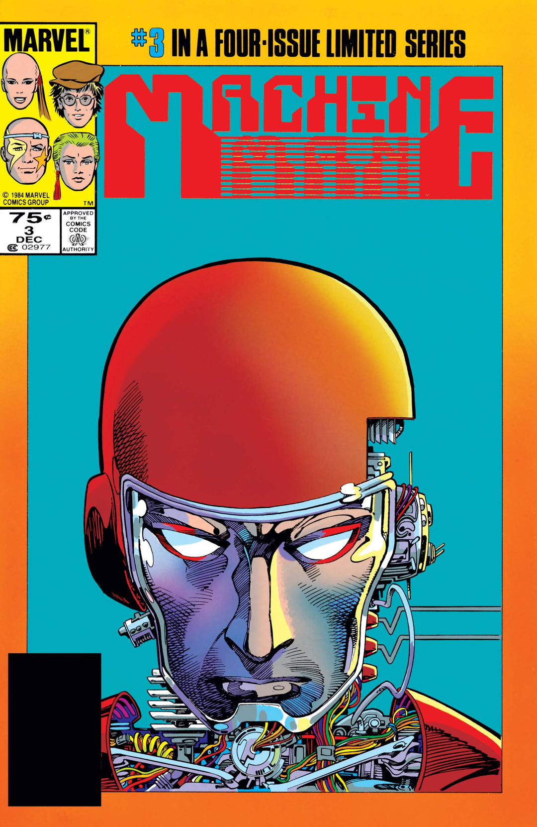 Machine Man #1-4 - Complete Set