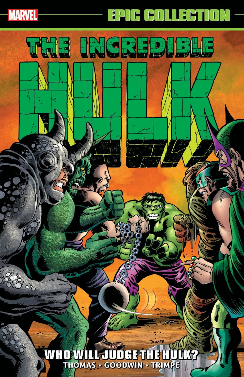 Incredible Hulk Epic Collection Vol. 5: Who Will Judge The Hulk? - First Printing