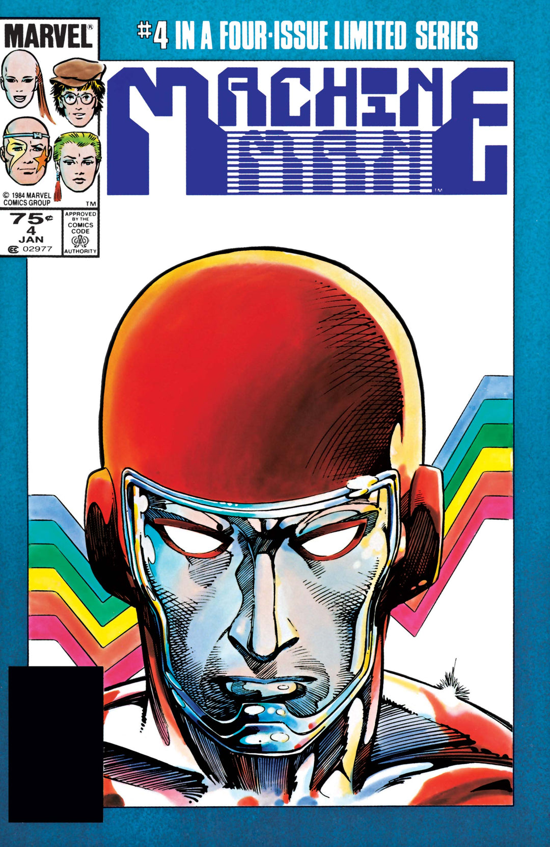 Machine Man #1-4 - Complete Set