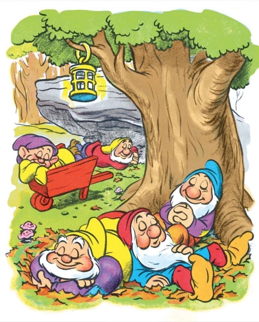 Seven Dwarfs Find a House Little Golden Book