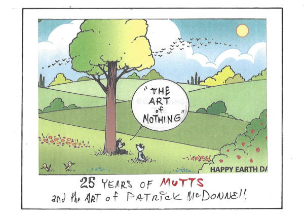 The Art of Nothing: 25 Years of Mutts and the Art of Patrick McDonnell
