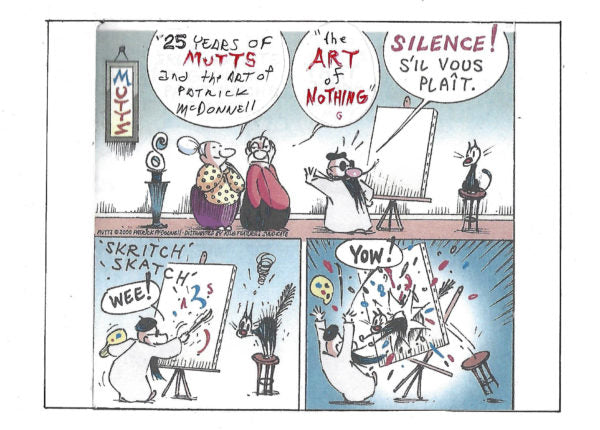 The Art of Nothing: 25 Years of Mutts and the Art of Patrick McDonnell